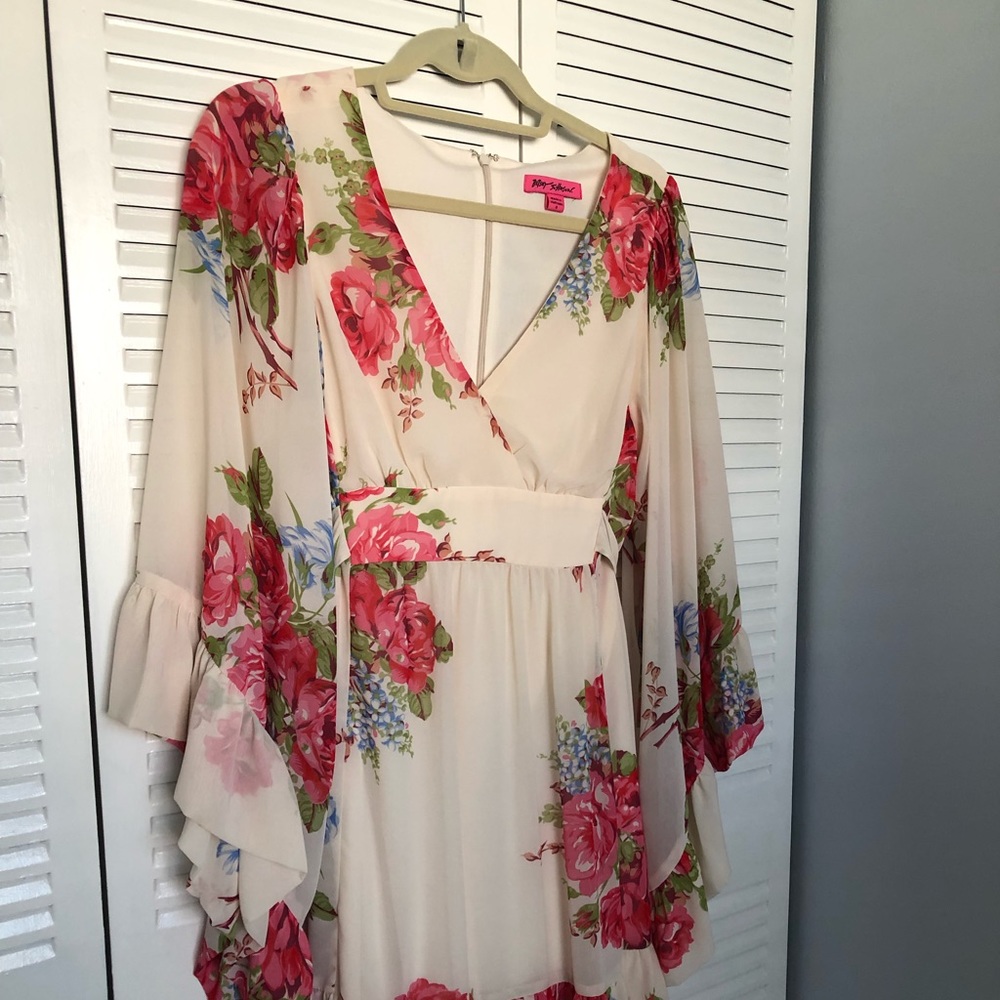 Betsey Johnson Floral Cocktail Dress